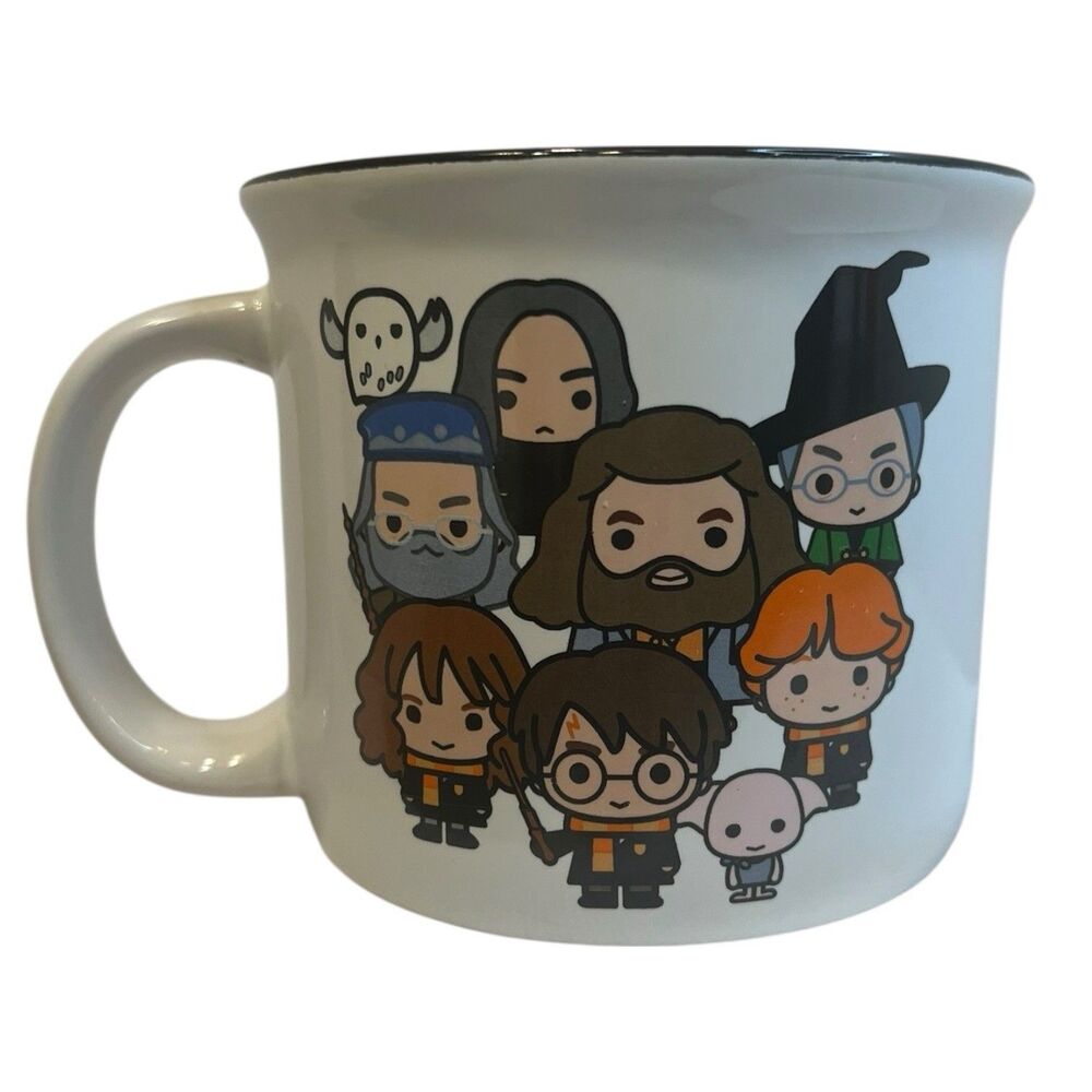 Harry Potter Mug 14oz Ceramic Chibi Characters Collectible Gift Kitchen Cup